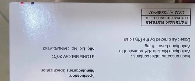RATANAK RATANA 5 mg