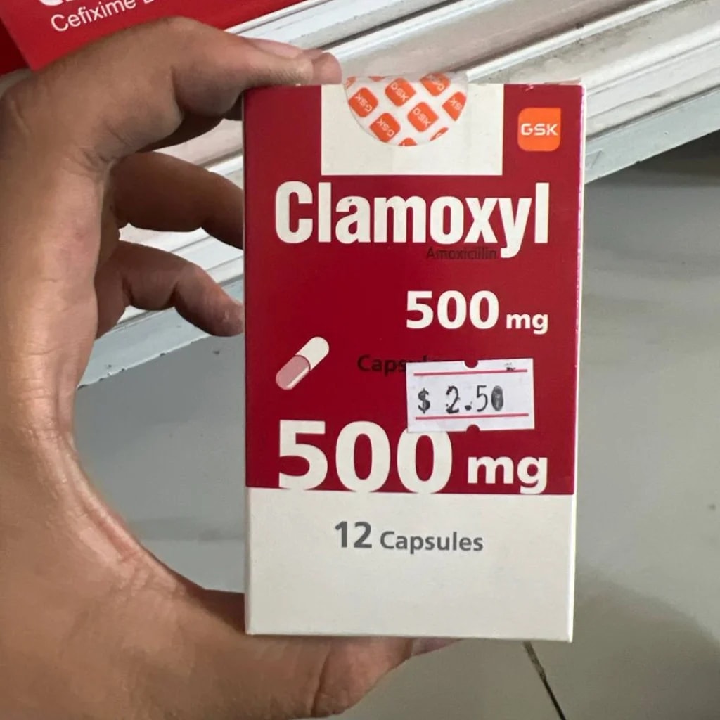 Clamoxyl Amoxicillin 500 mg - SETHIKA CARE Pharmacy
