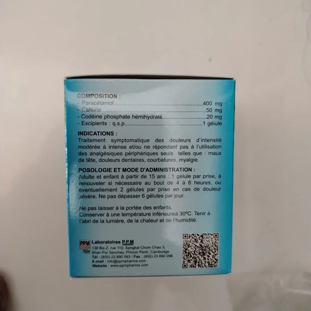 Kinal Ibu 200 mg / 325 mg / 30 mg - Pharmacy Krech hong