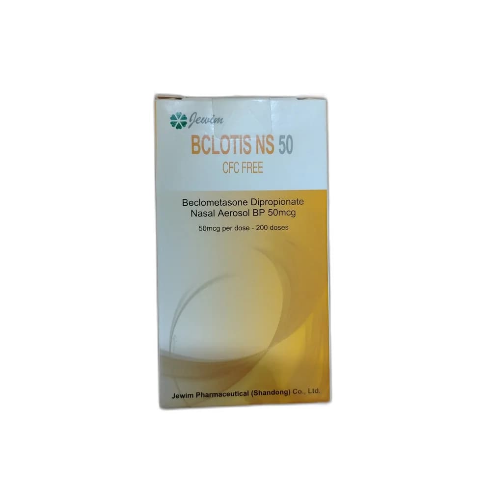 Bclotis NS 50 mcg per dose, 200 doses