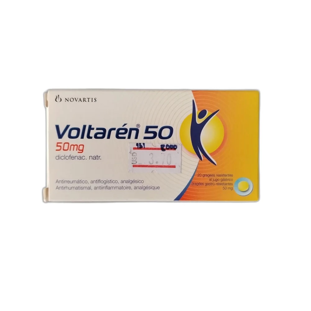 Voltarén 50 50 mg - Oudom Puthik Pharmacy