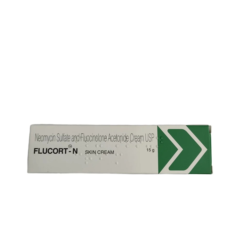 Flucort-N Neomycin Sulfate and Fluocinolone Acetonide Cream USP 15g - PHARMACY PONLEU AOSOT