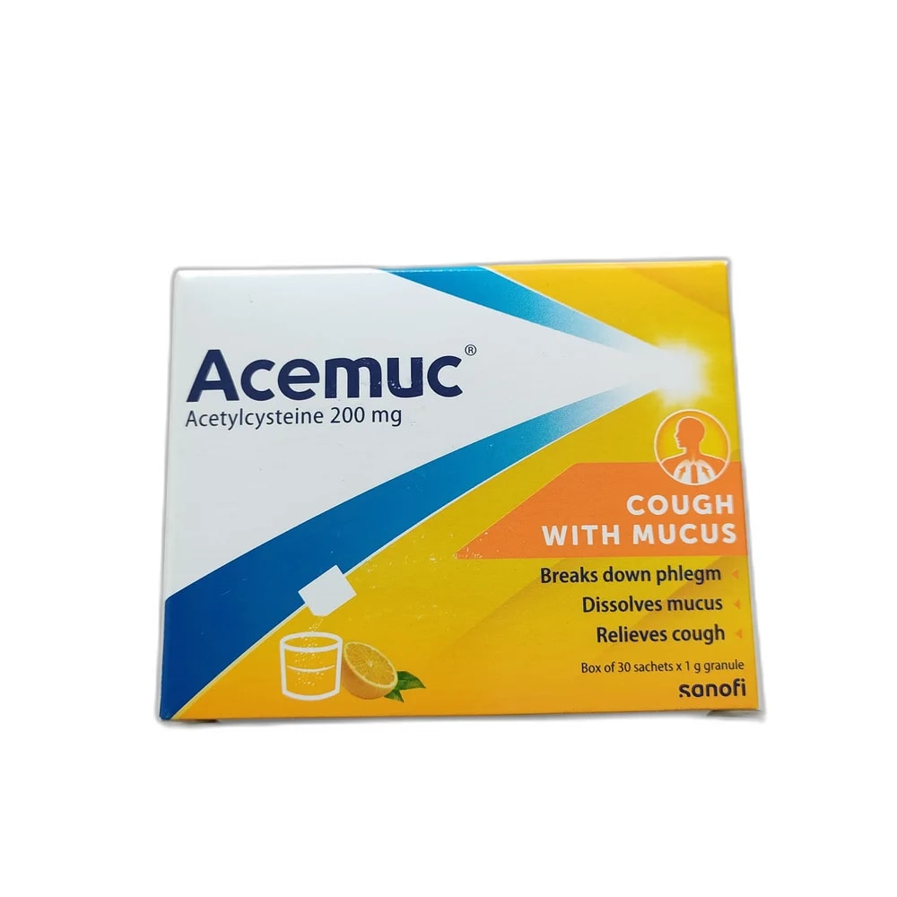 Acemuc 200 mg 200 mg - SUKHA PHARMACY