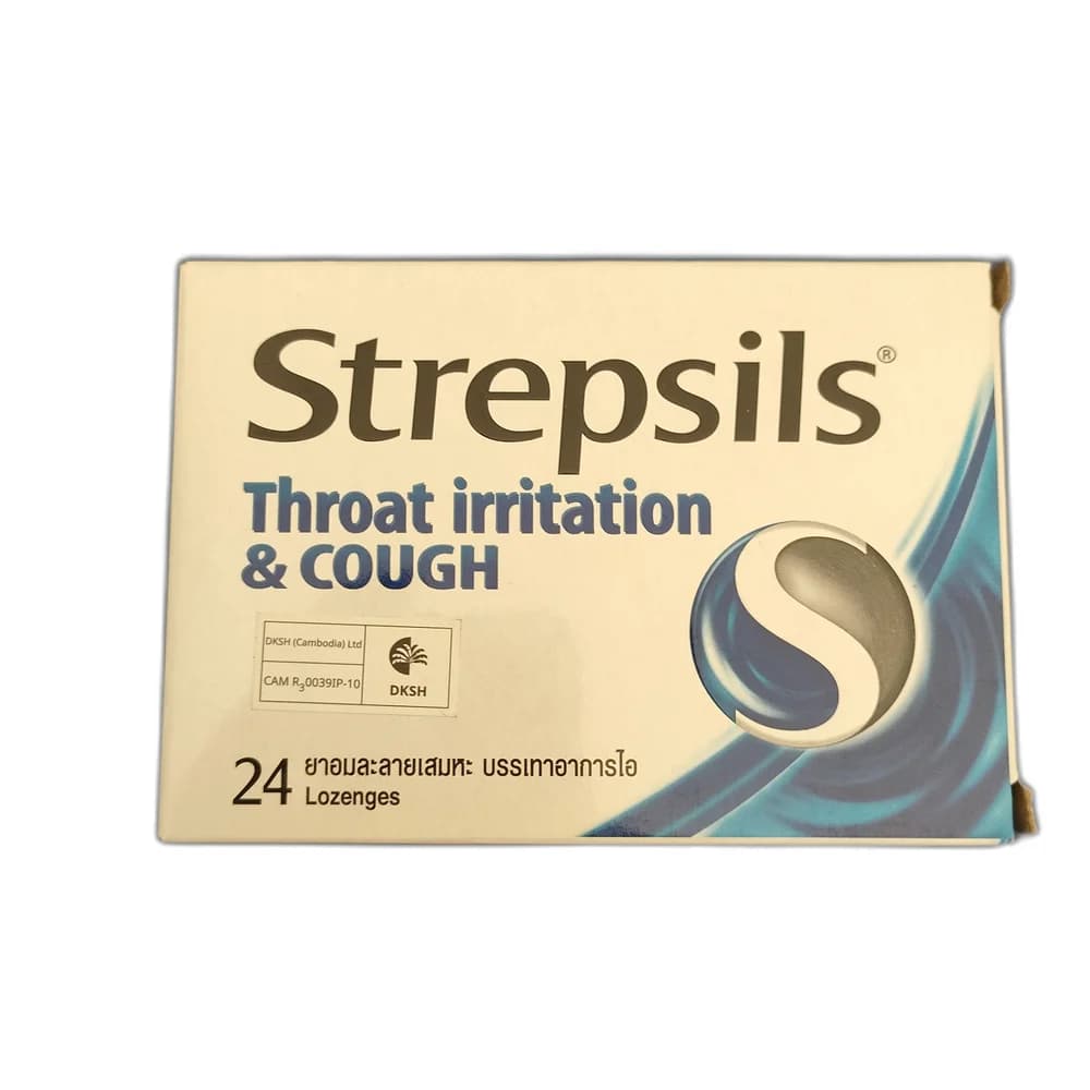 Strepsils Throat Irritation & Cough 15 mg
