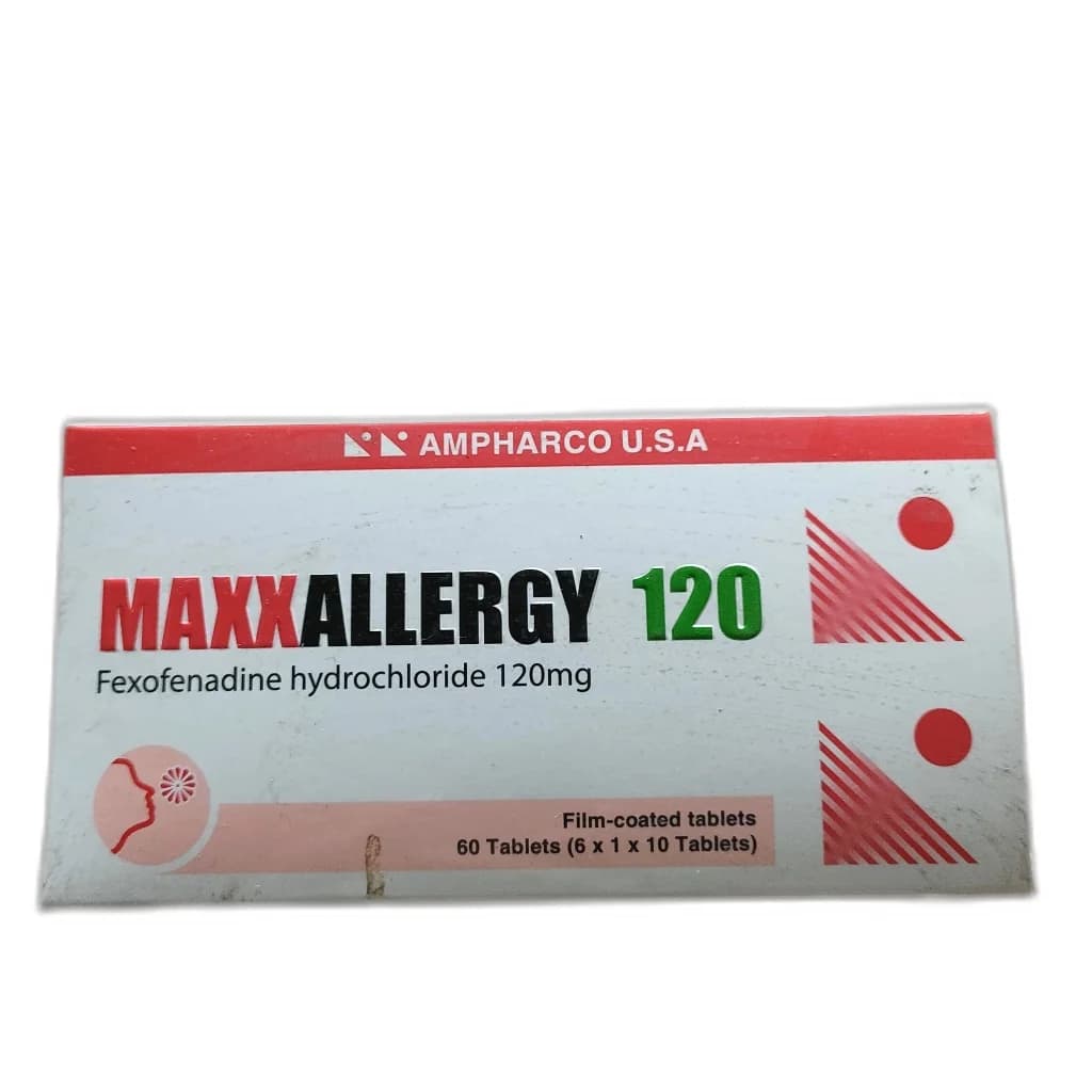 MaxxAllergy 120 Fexofenadine 120 mg