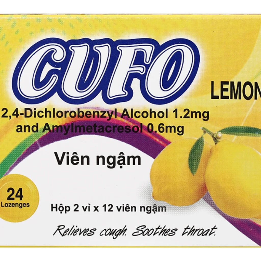 Cufo Lozenges (Lemon) 1.2mg + 0.6mg - α±ααααααΆααααααααααααα