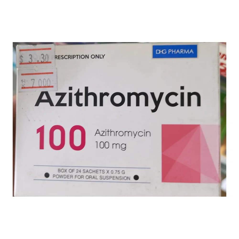 Azithromycin DHG 100 mg