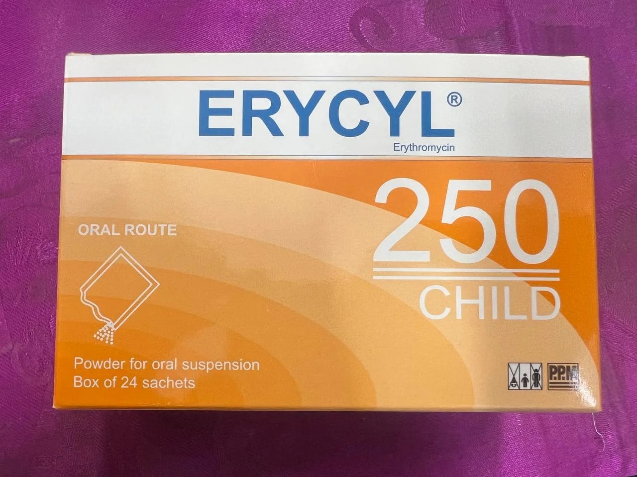 Erycyl 250mg - Dosage pharma