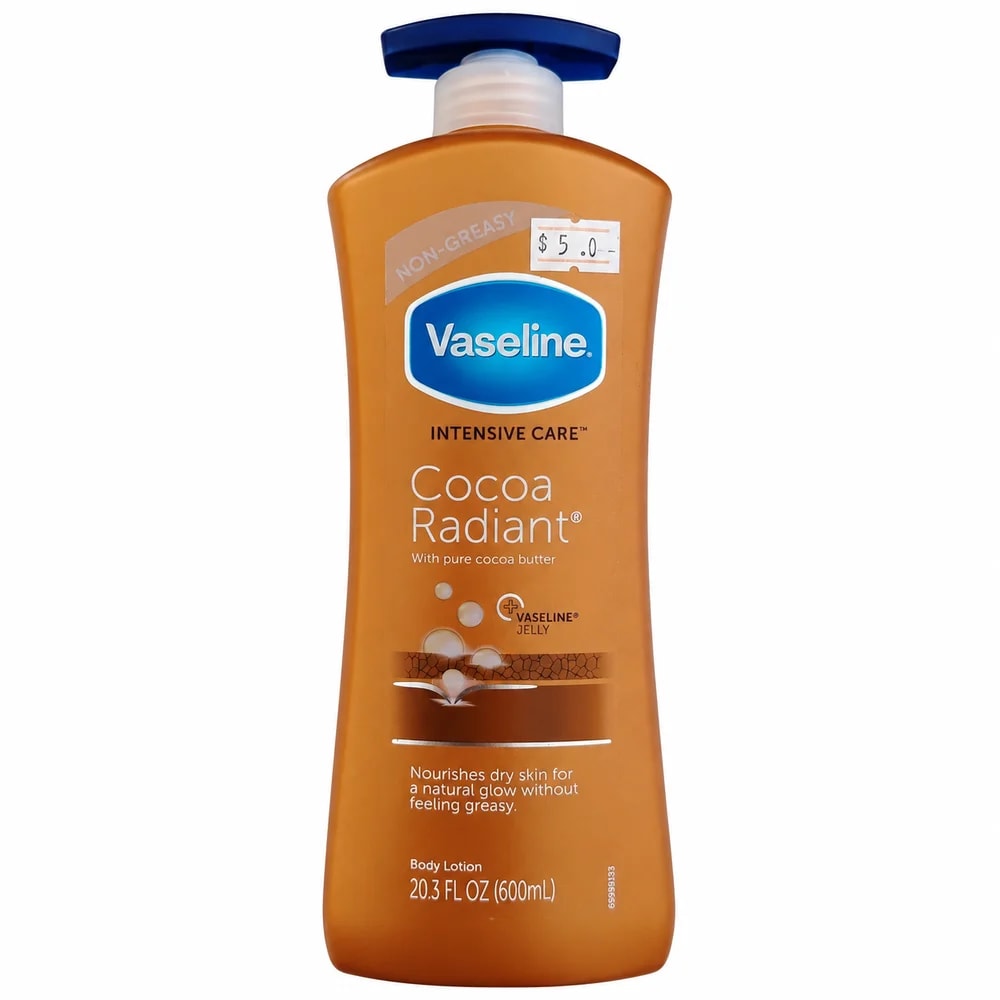 Vaseline Intensive Care Cocoa Radiant Body Lotion 600 mL - Pharmacy Krech hong