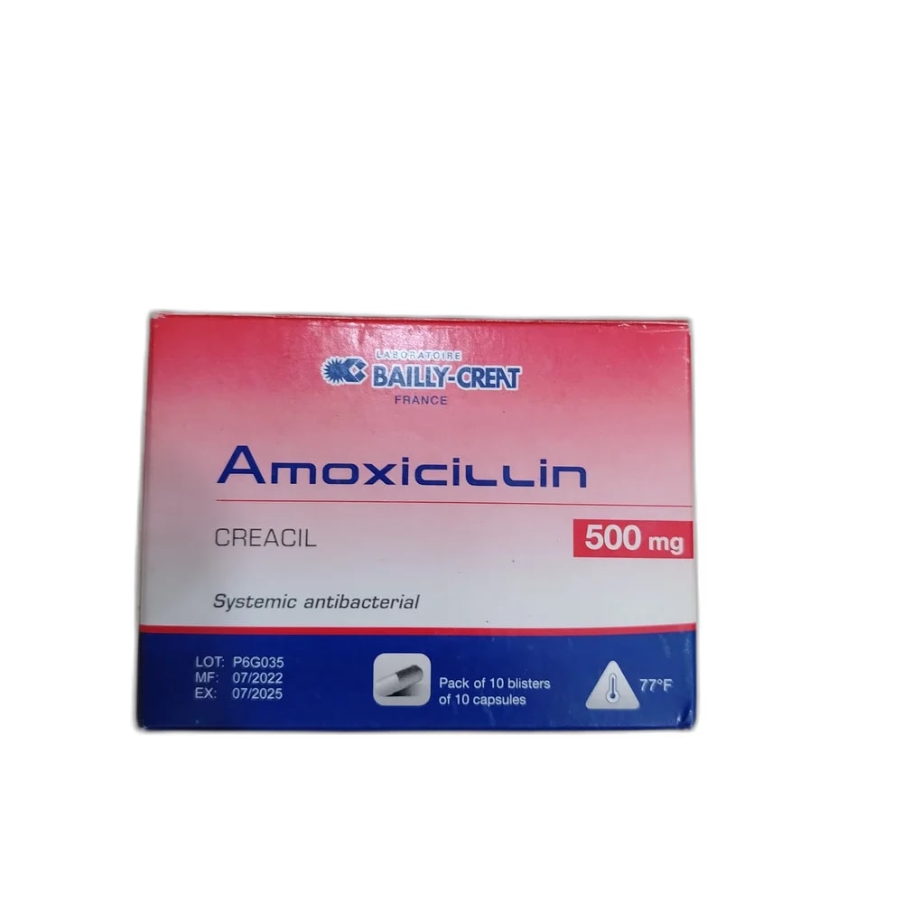 Amoxicilline (Creacil) 500 mg - PHARMACIE LA BELLE PHARMA