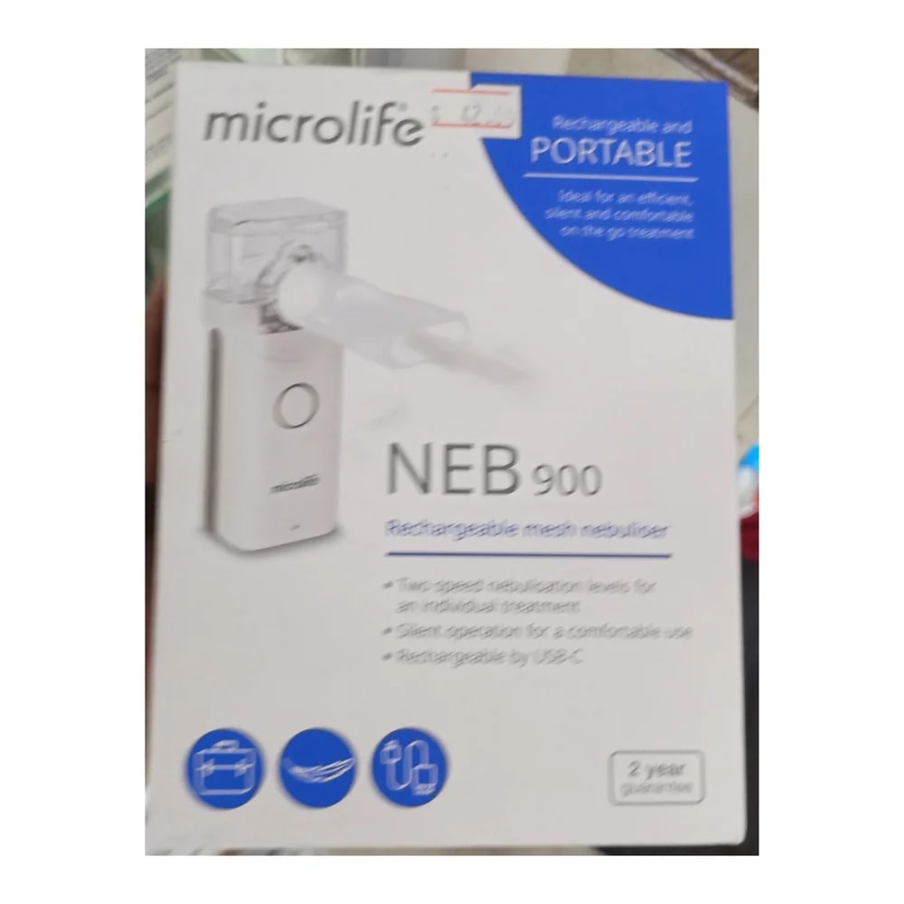Microlife NEB 900 Rechargeable mesh nebuliser - Morhachun Pharmacies