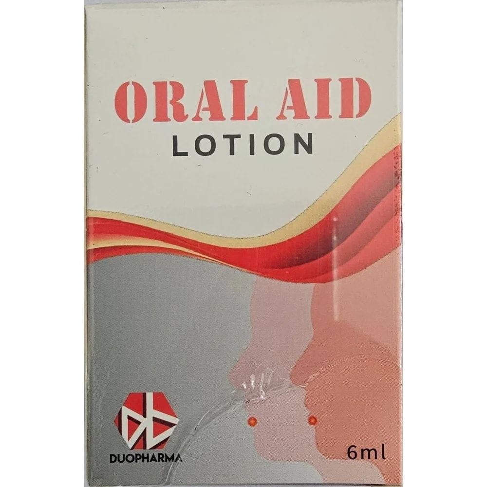 Oral Aid Lotion Lignocaine 2.5% / Chlorhexidine 0.5% / Triamcinolone 0.1% w/v - TRAM NEAK PHARMCY