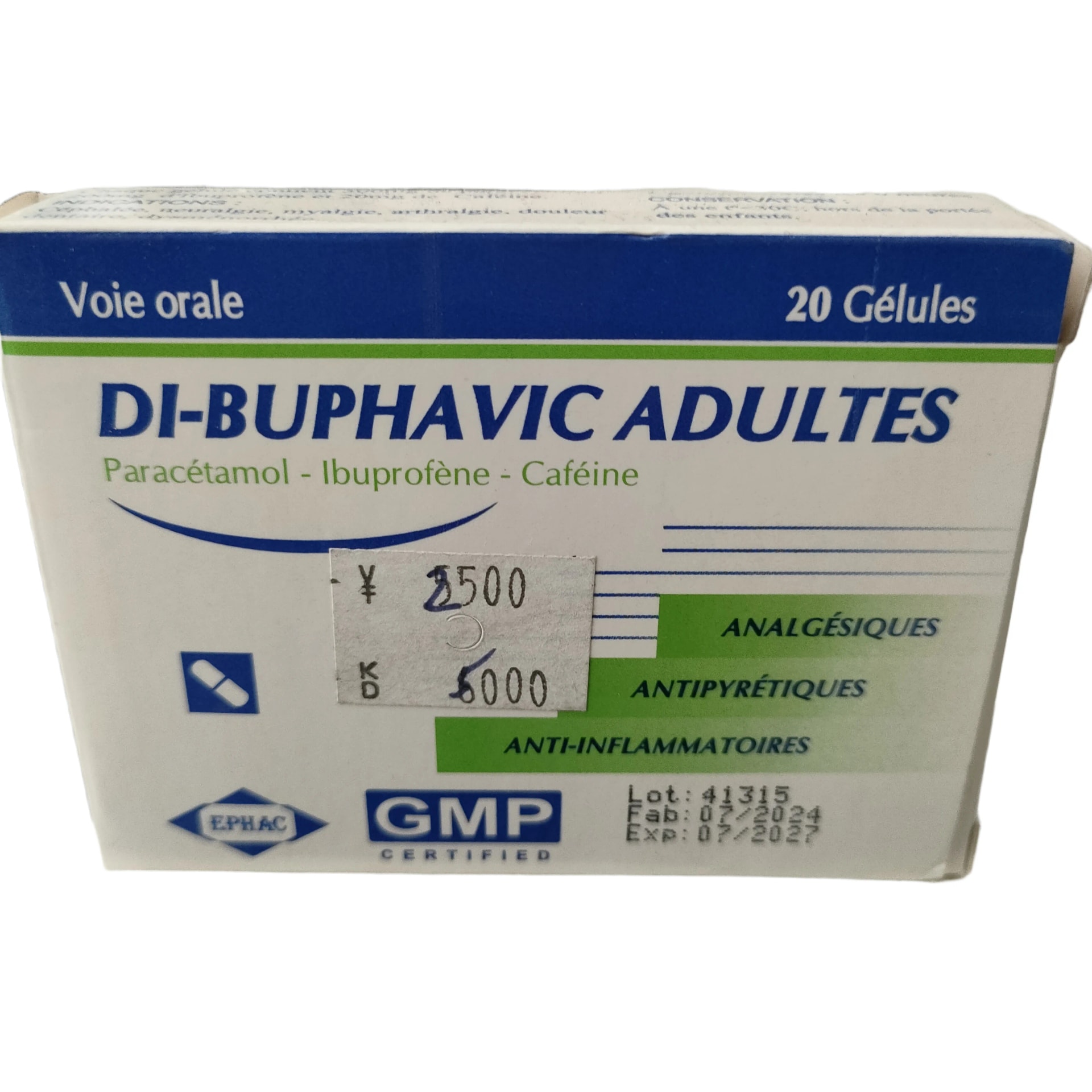 Di-Buphavic Adultes - PHARMACY PONLEU AOSOT