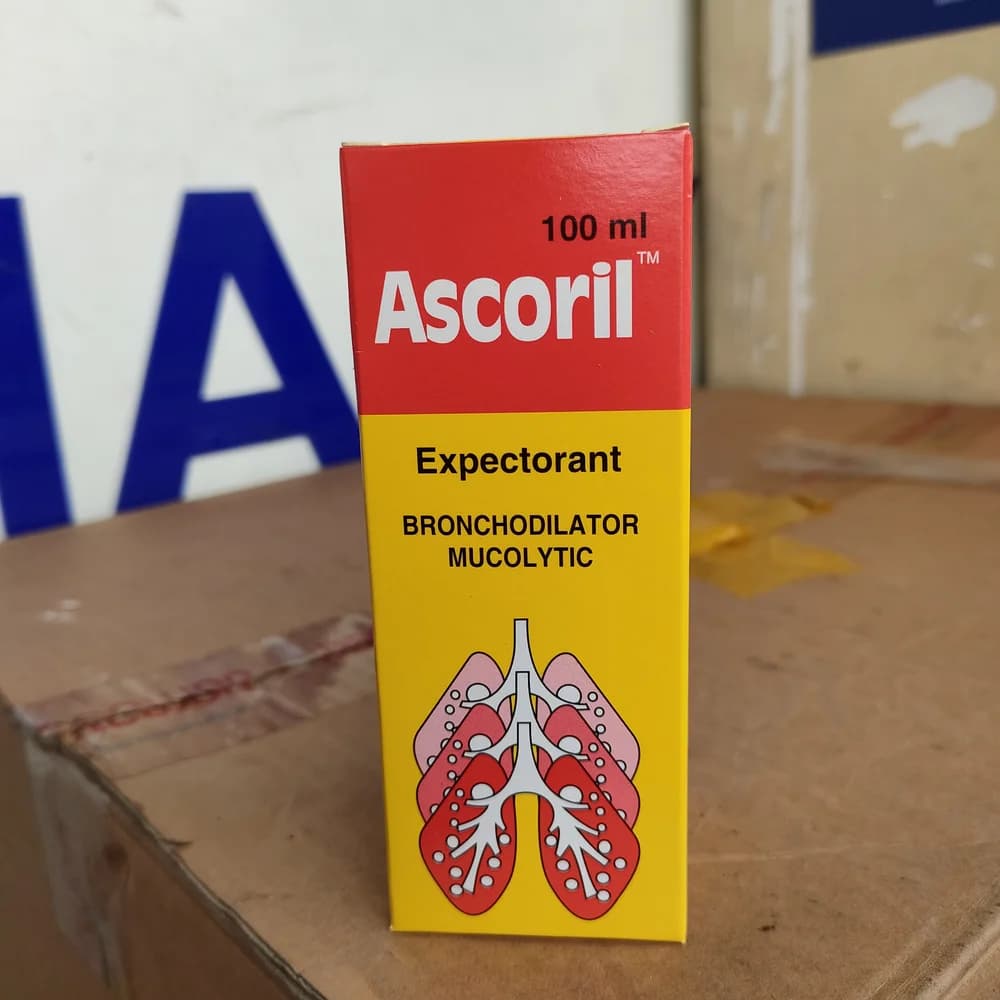 Ascoril 2 mg + 4 mg + 100 mg + 1 mg / 10 mL