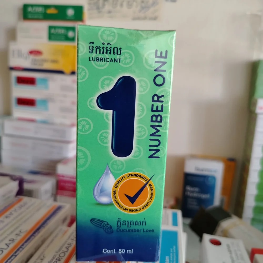 Number One Lubricant Cucumber Love 50 ml - CHEANIMUL PHARMACY