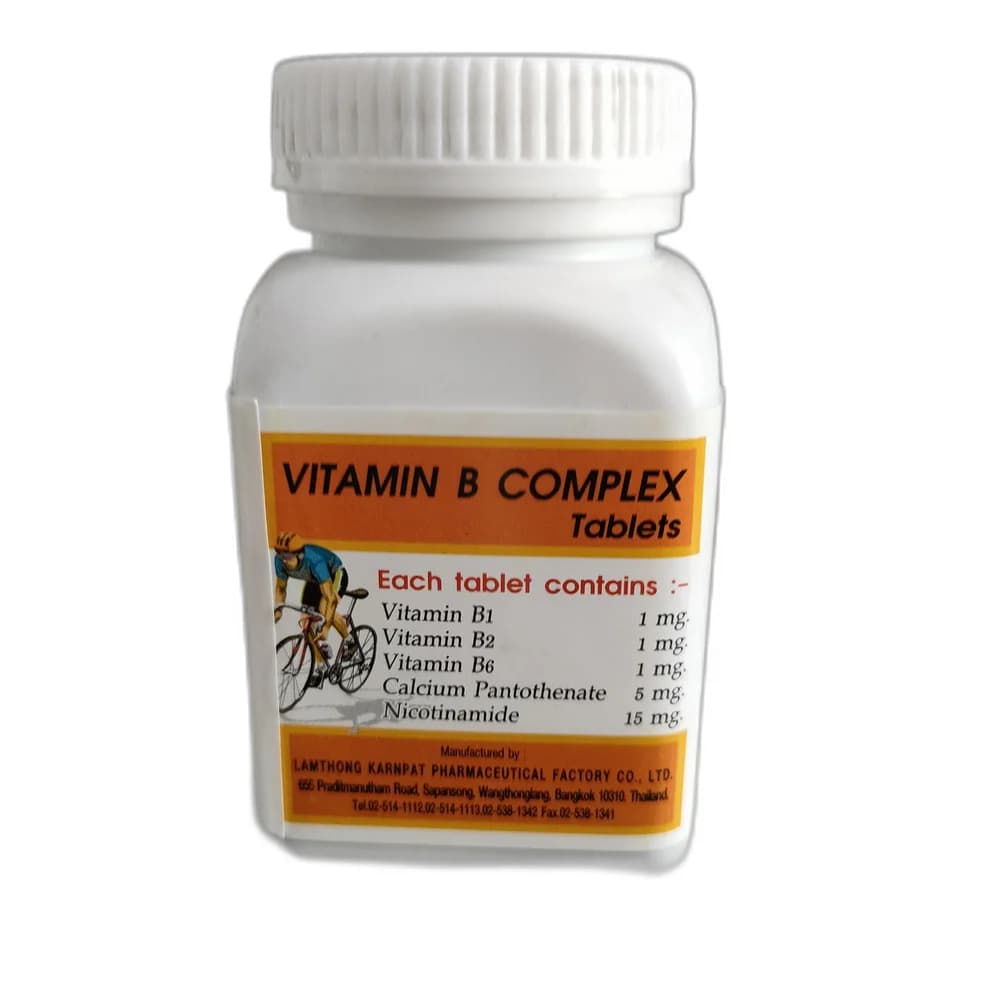 Vitamin B Complex 100 tablets per bottle