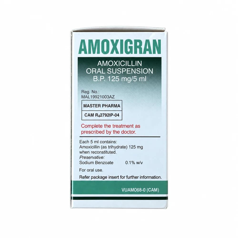 Amoxigran 125 mg / 5 mL