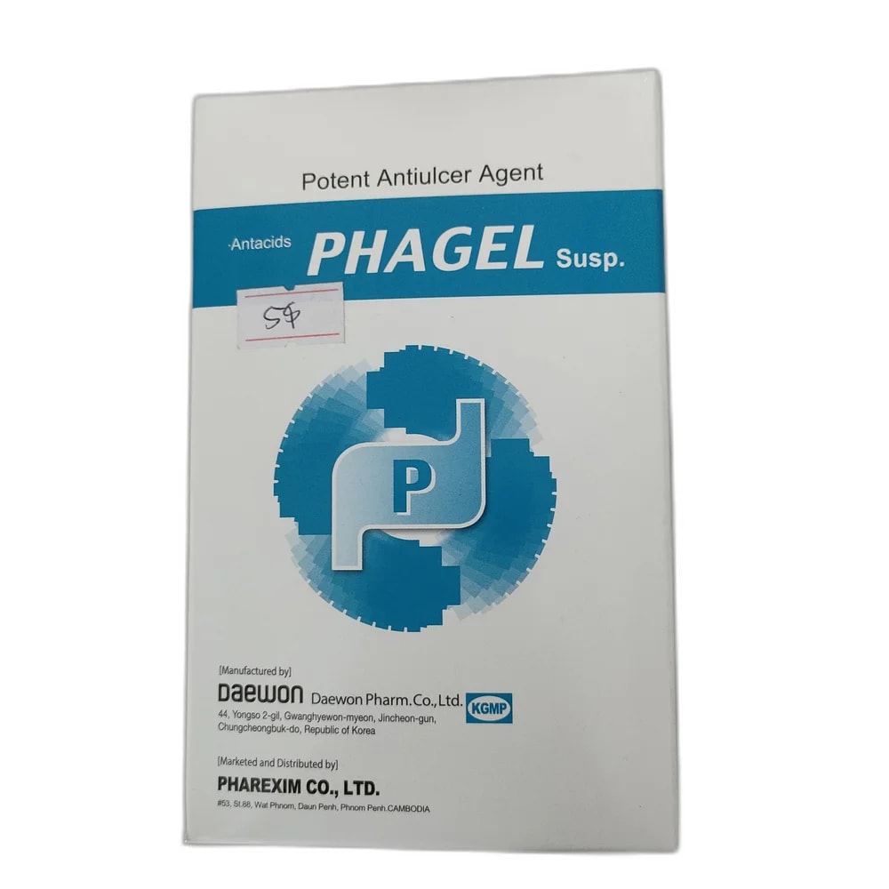 Phagel Susp 10 ml per pouch - MEY PHARMA PHARMACY