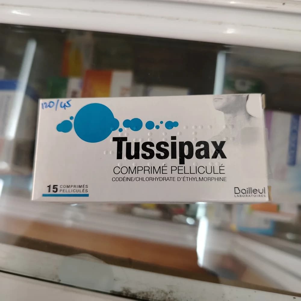 Tussipax Codeine 10 mg / ethylmorphine hydrochloride 10 mg