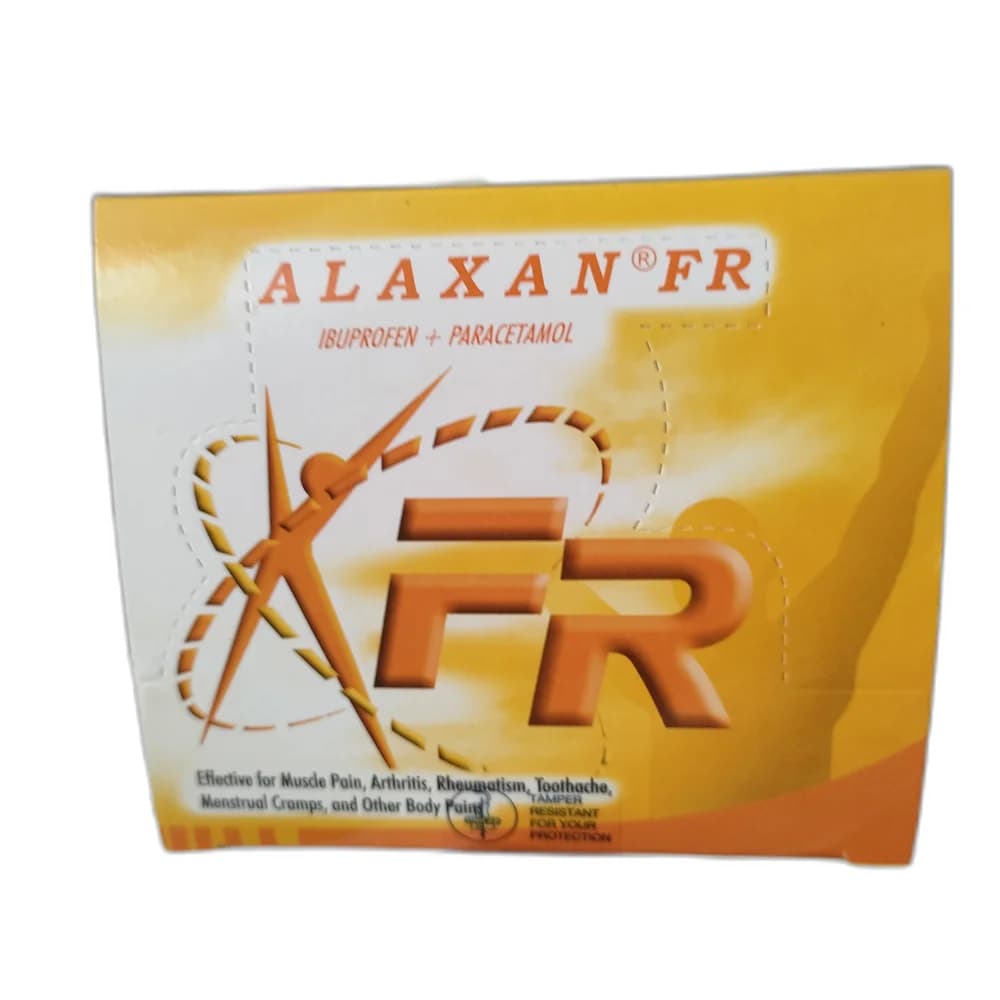 Alaxan FR Ibuprofen 200 mg / Paracetamol 325 mg