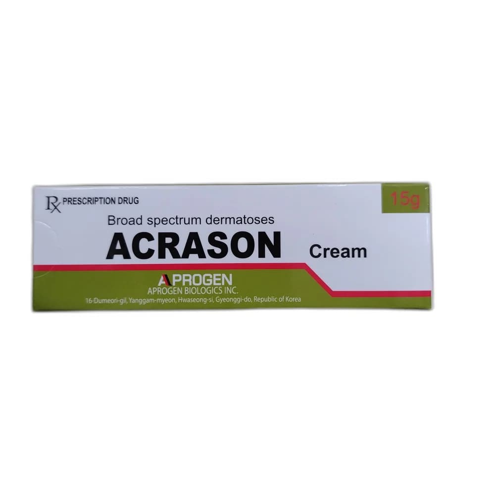 Acrason 0.64 mg / 10 mg / 1 mg per g