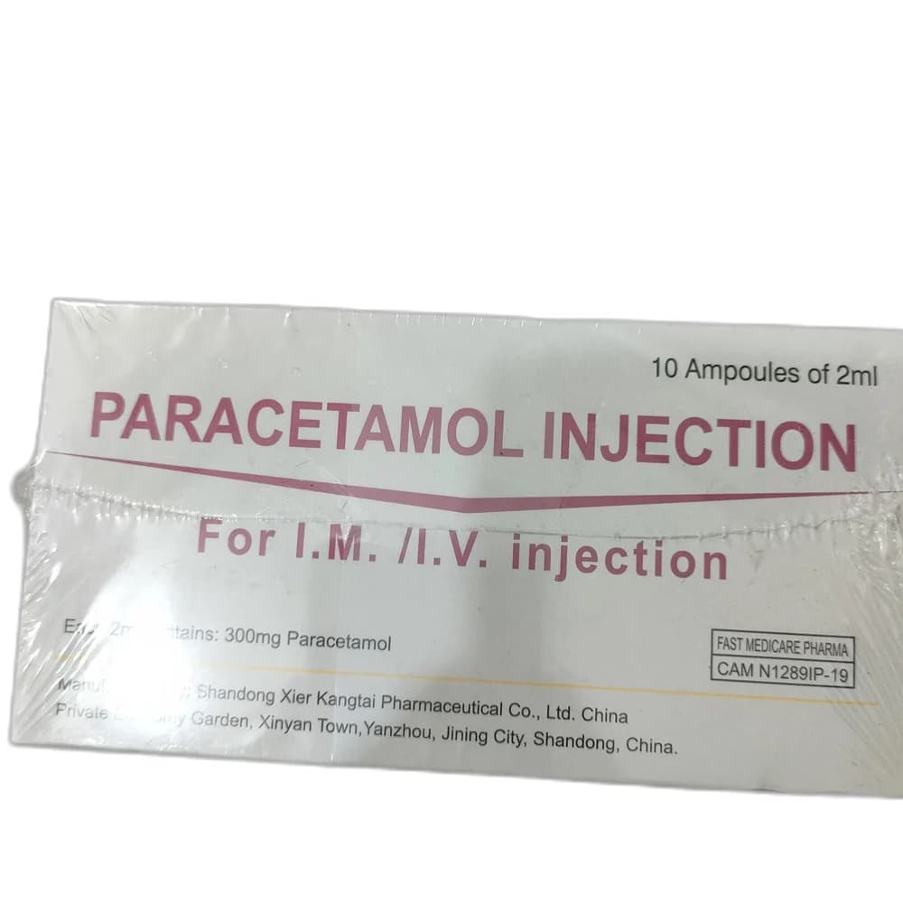 Paracetamol Injection 300 mg/2 mL
