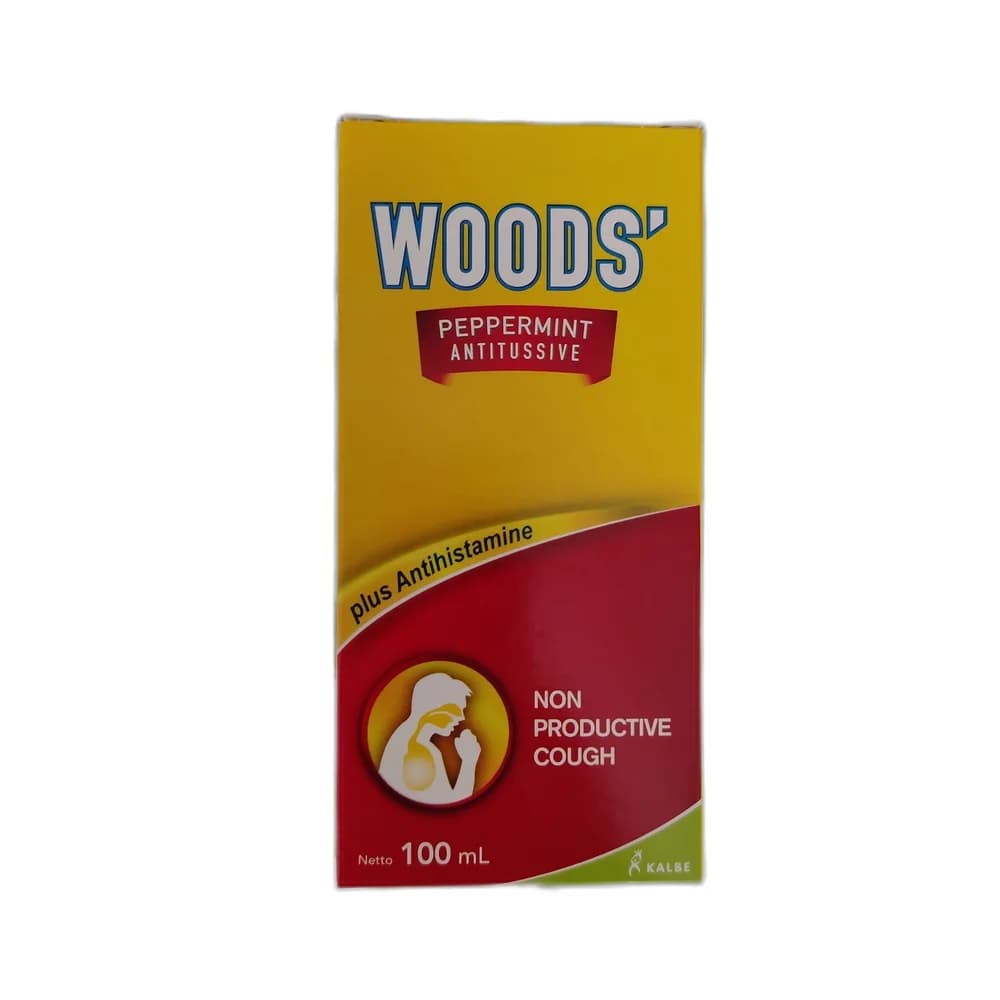 Woods' Dextromethorphan HBr 7.5 mg / Diphenhydramine HCl 12.5 mg per 5 mL