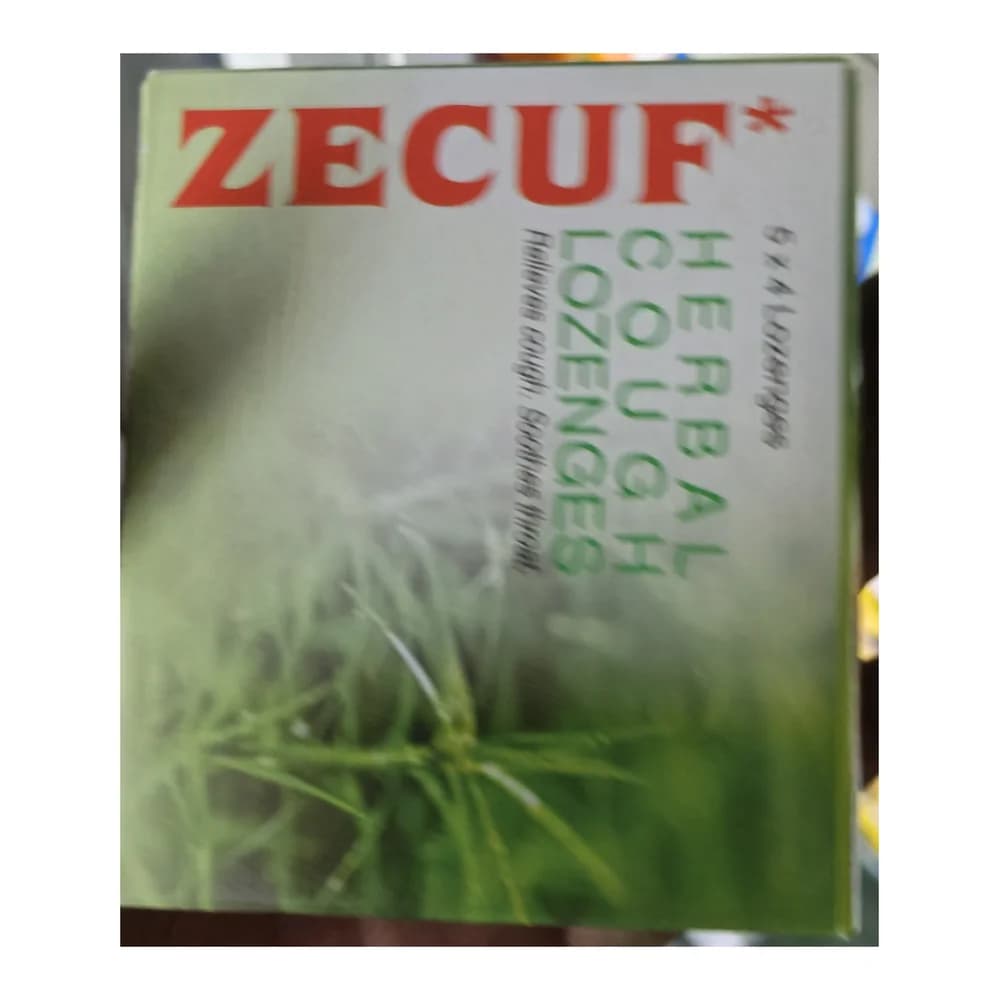 Zecuf Herbal Cough Lozenges 15 mg / 10 mg / 10 mg / 7 mg