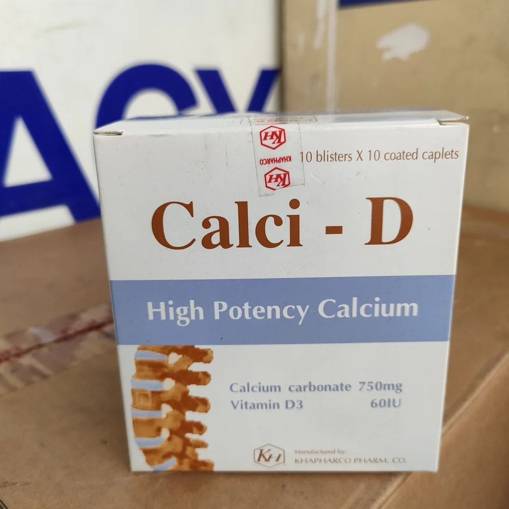 Calci - D 750 mg + 60 IU - LEAN LEAN PHARMACY