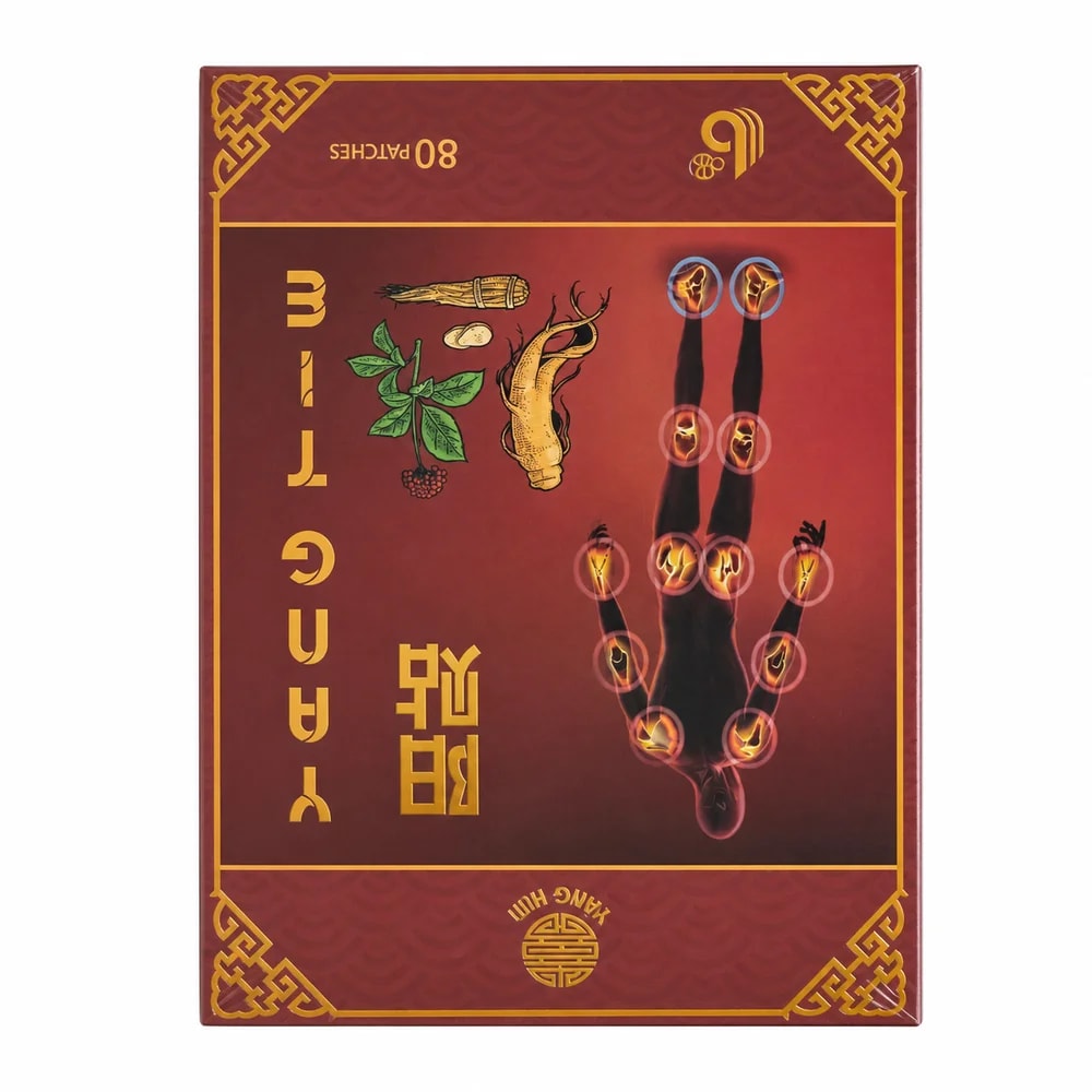 Herbal Moxibustion Patch 80 patches - Sann Sopheachenda Pharmacy