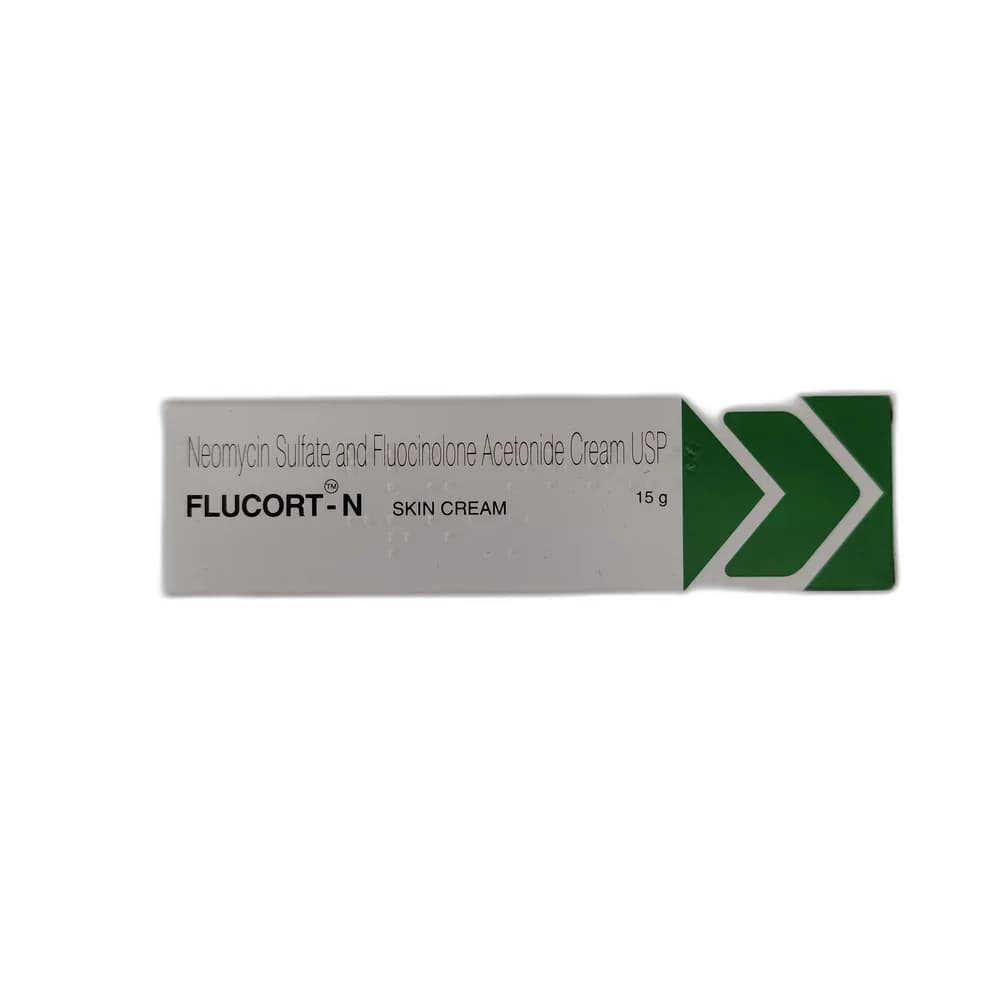 Flucort-N Fluocinolone acetonide 0.025% + Neomycin sulphate 0.5%