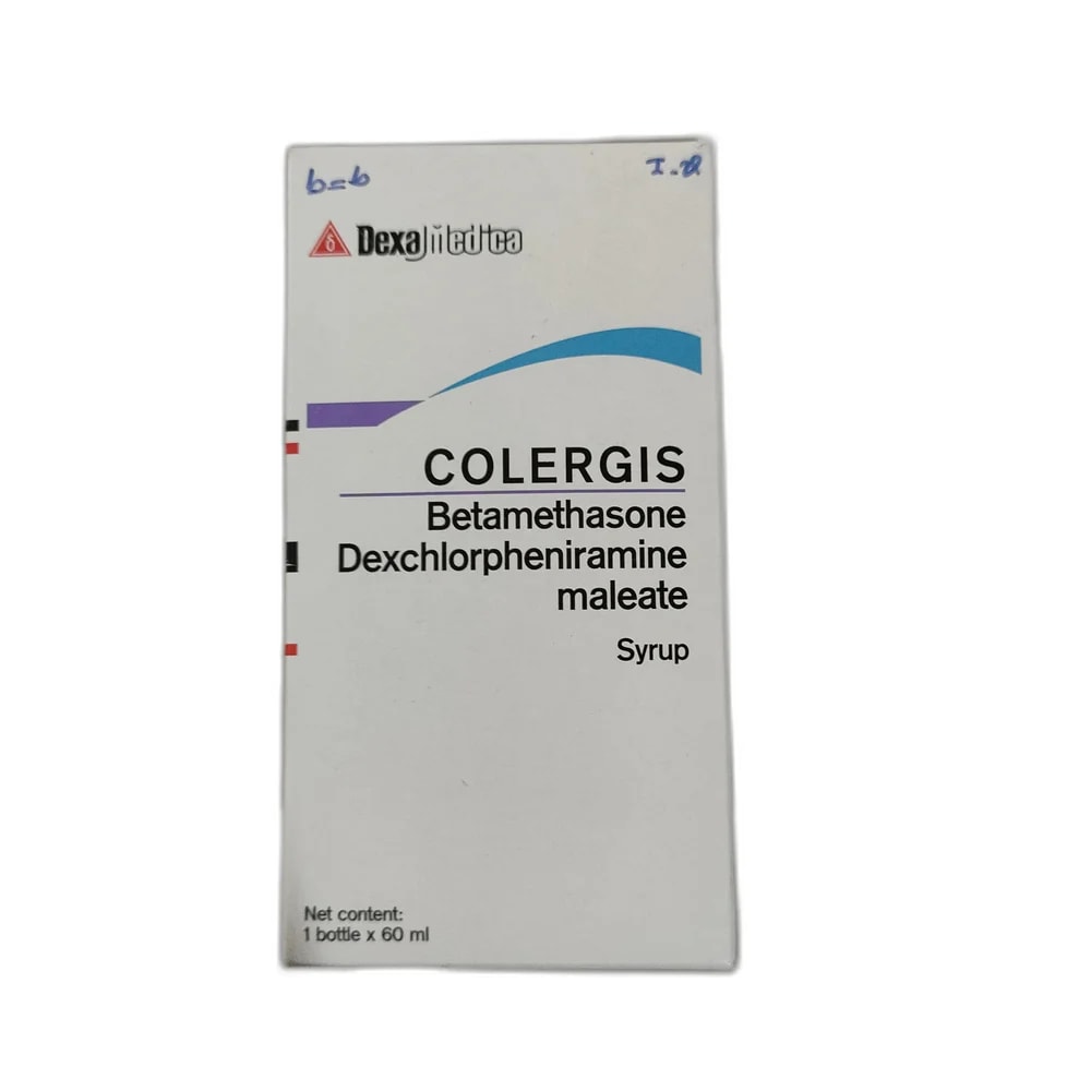 Colergis 0.25 mg / 2 mg per 5 ml - Reachvong Pharmacy