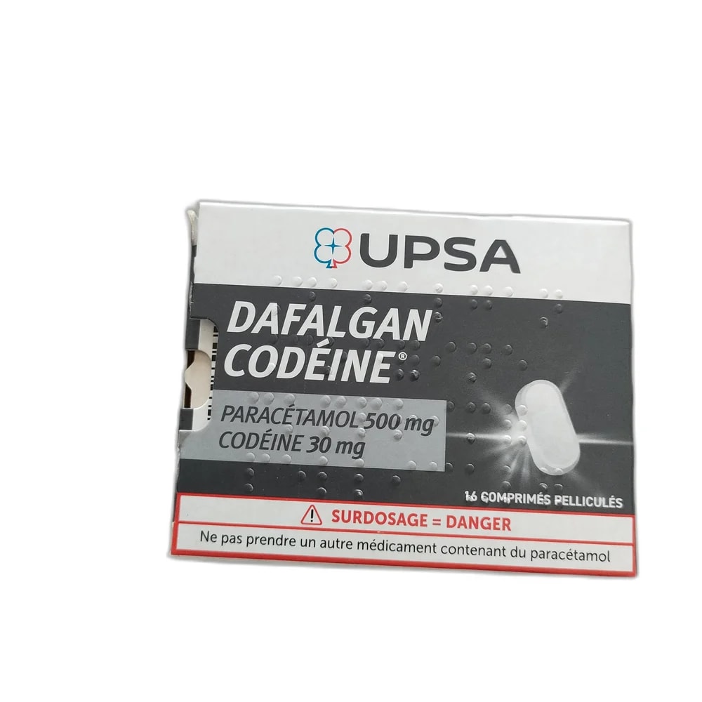 Dafalgan Codéine 500 mg / 30 mg - SUKHA PHARMACY