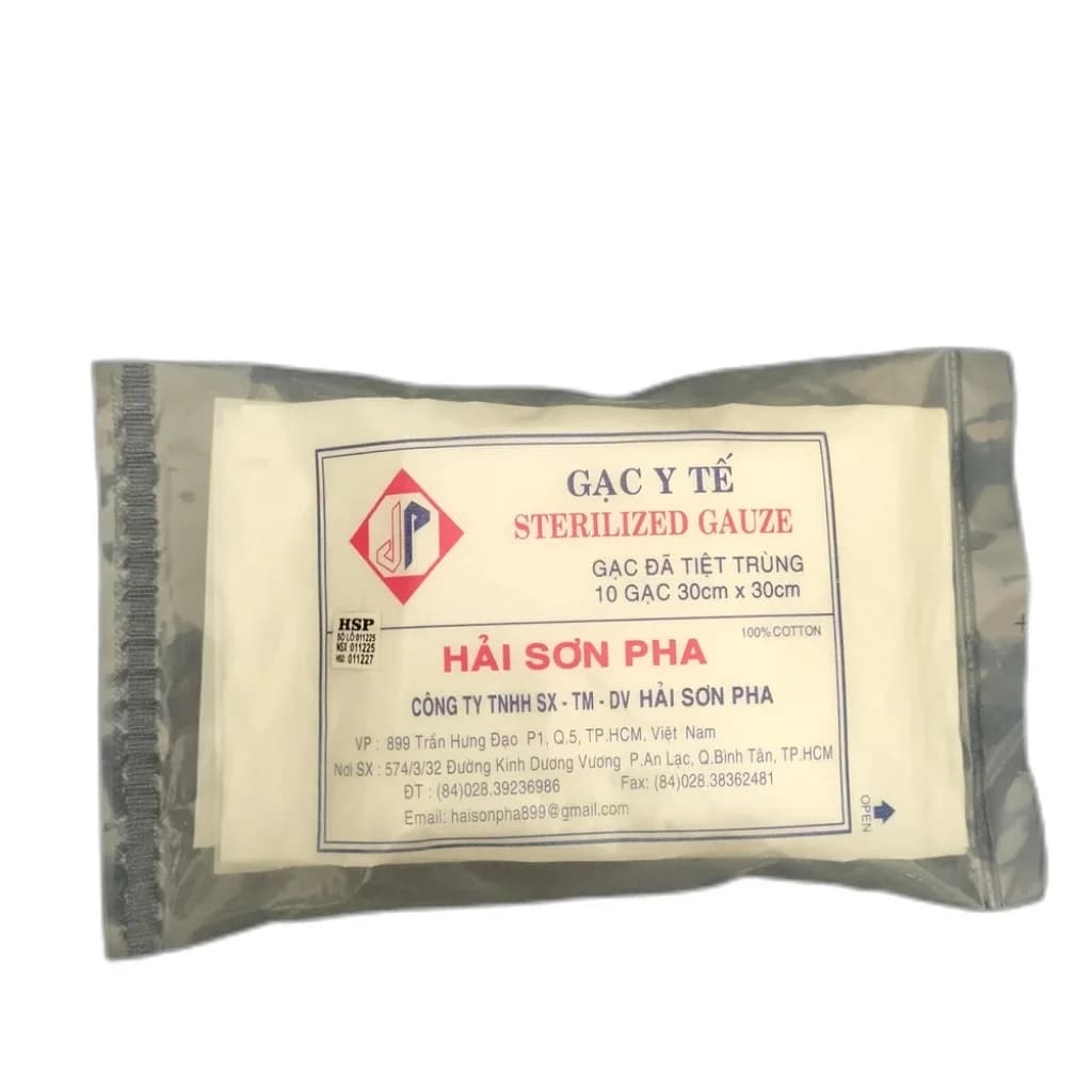 Hải Sơn Pha Sterilized Gauze 30 cm x 30 cm