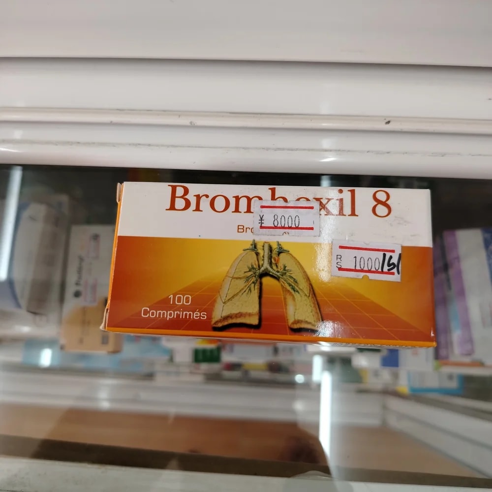 Bromhexil 8 Bromhexine hydrochloride 8 mg per tablet - Reachiny Pharmacy