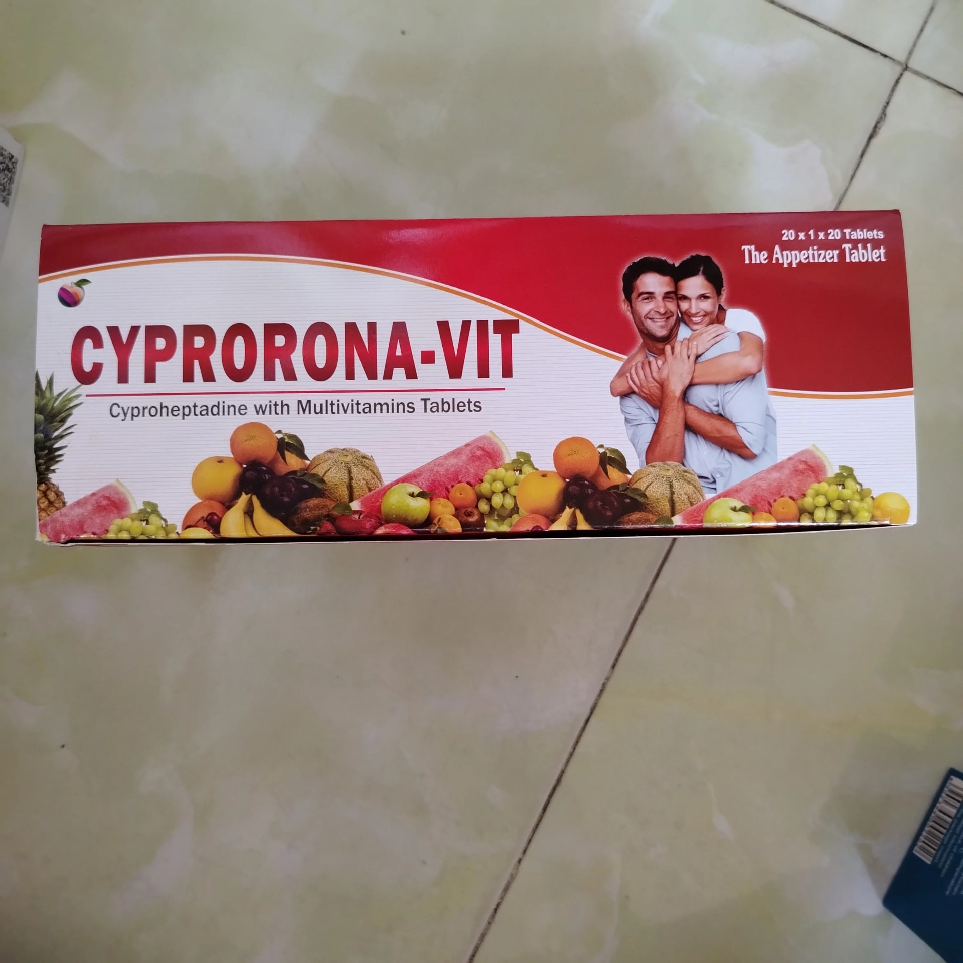 Cyprorona-Vit Cyproheptadine 2mg + Multivitamins - Phal Cham Rouen