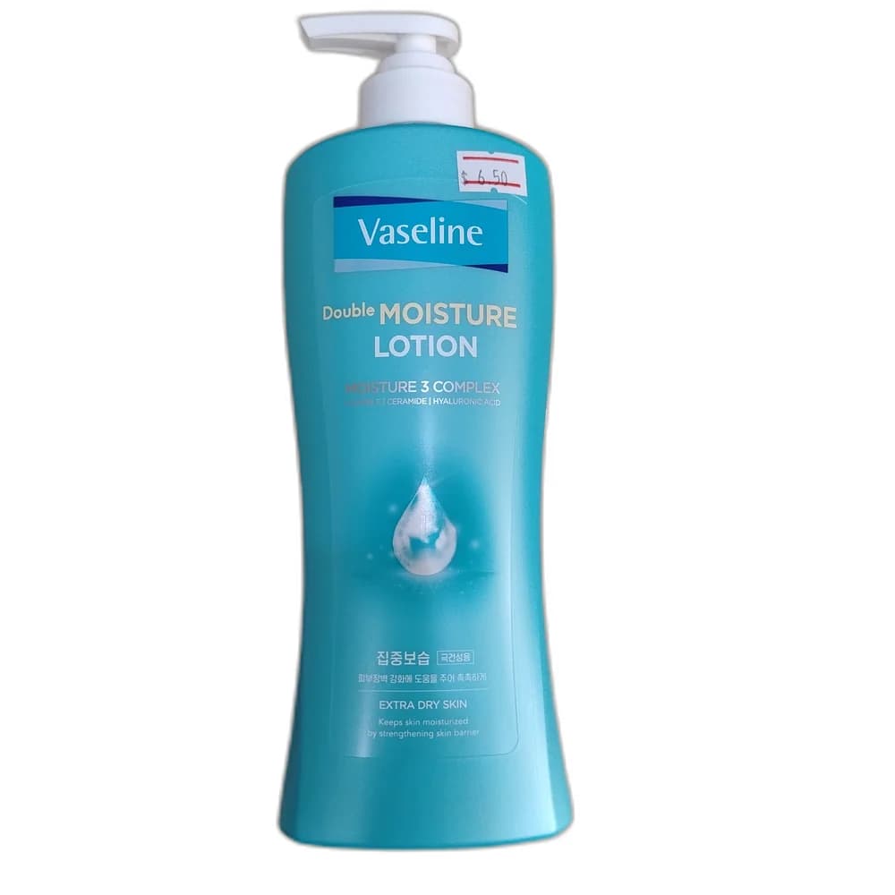 Vaseline Double Moisture Lotion (Extra Dry Skin) 450 mL