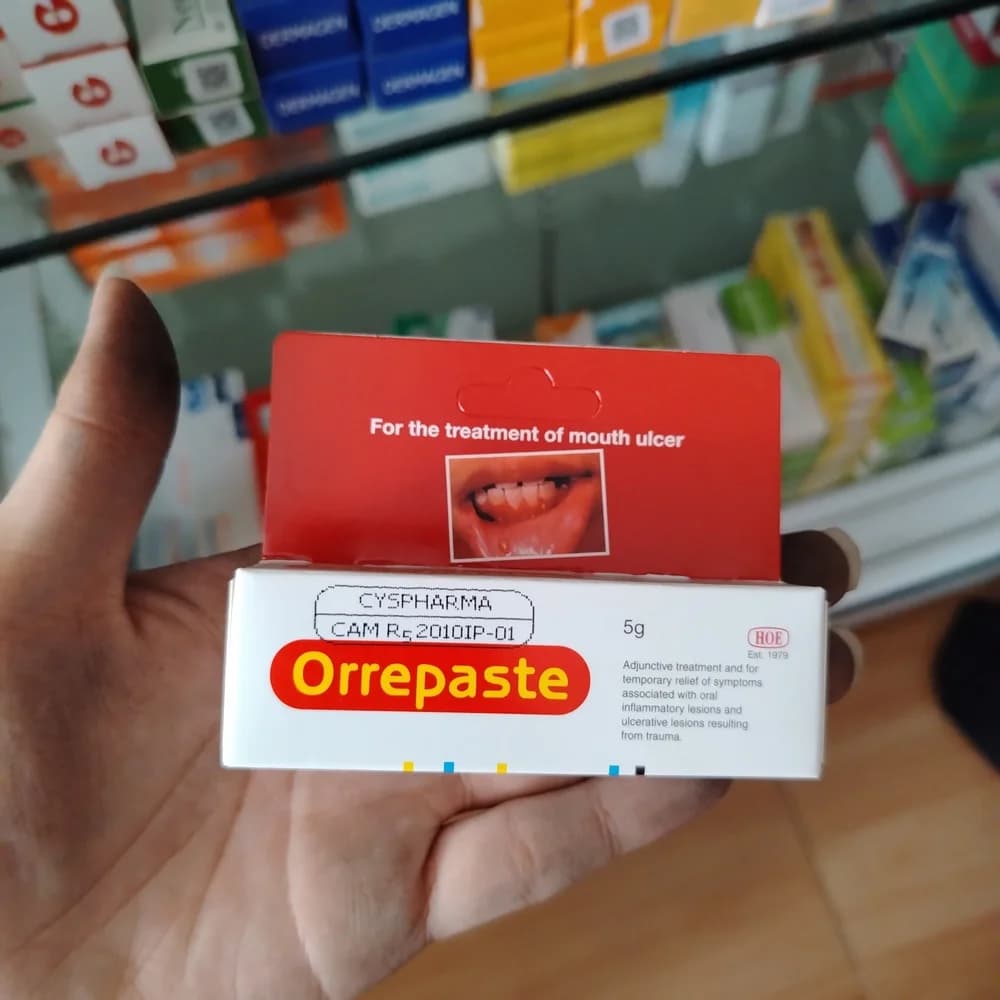 Orrepaste 0.1% w/w