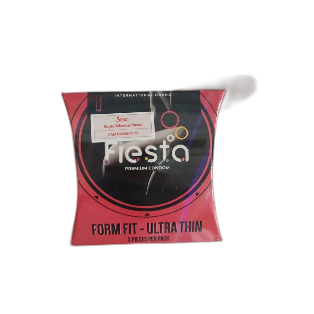 Fiesta Form Fit Ultra Thin Condoms 51 ± 2 mm - SUKHA PHARMACY