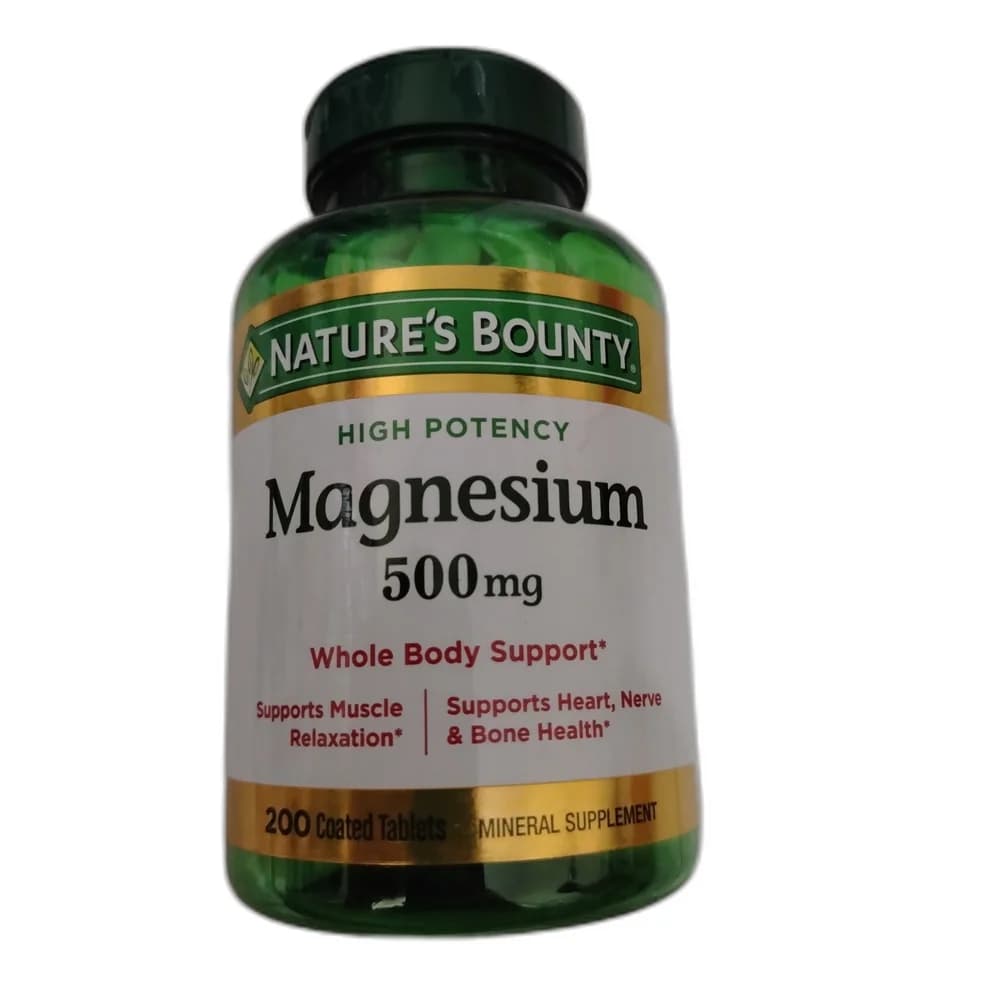 Nature's Bounty Magnesium 500 mg