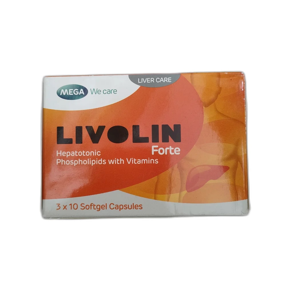 Livolin Forte 300 mg / 10 mg / 6 mg / 10 mg / 30 mcg / 10 mg / 10 mg - MEY PHARMA PHARMACY