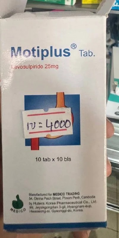 Motiplus 25mg - แฑแแแแแแถแ แแทแแธแแฝแแแแธ105K