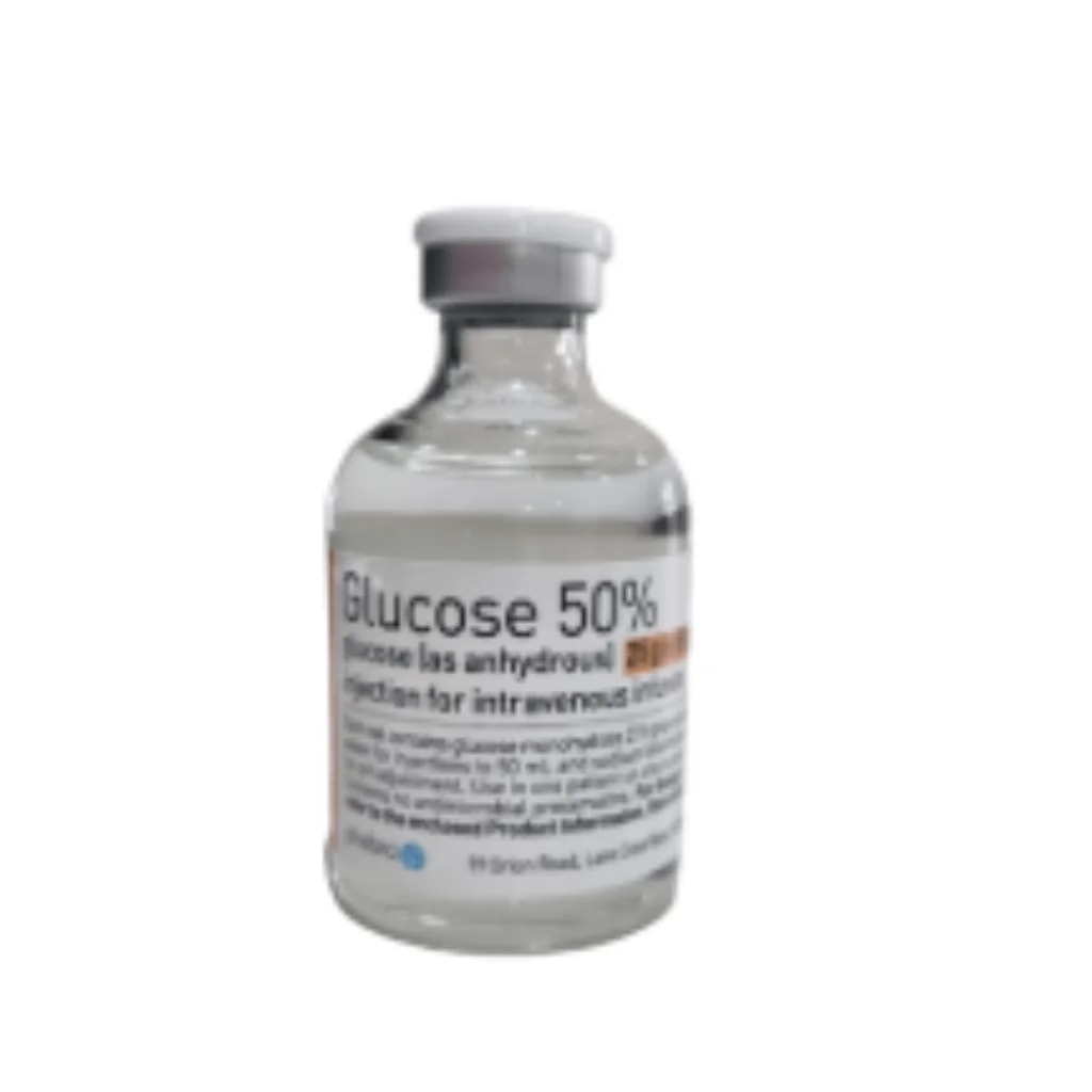 Glucose Injection 50% 50% (5g/10ml) - PHARMARCY DARA RAKSMEY KOK CHAMBOK