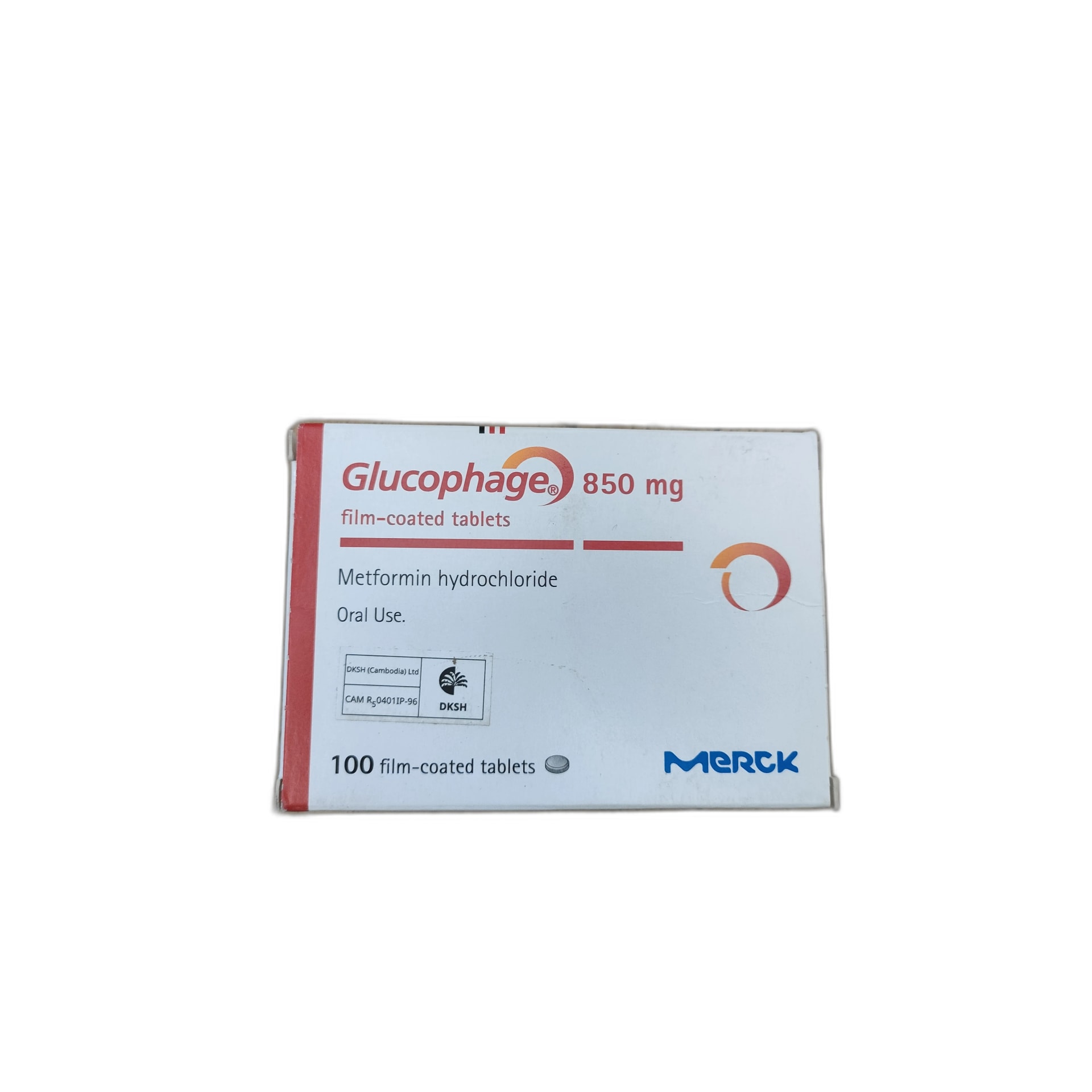 Glucophage 850mg 850 mg - PHARMARCY DARA RAKSMEY KOK CHAMBOK