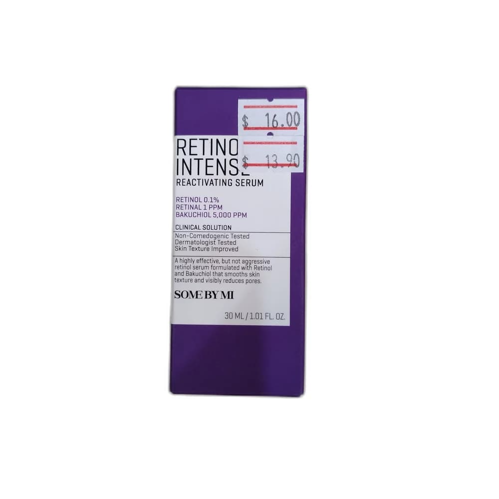 Some By Mi Retinol Intense Reactivating Serum Retinol 0.1% / Retinal 1 ppm / Bakuchiol 5,000 ppm