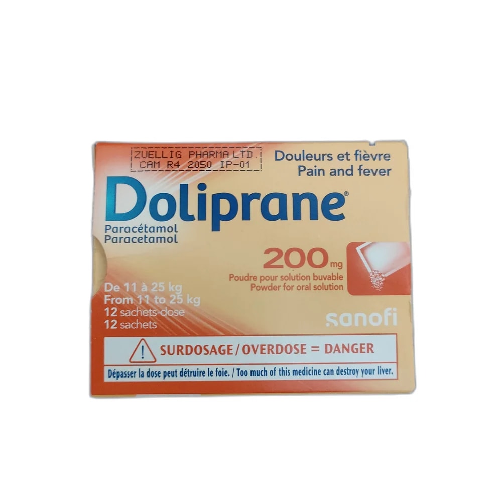 Doliprane 200 mg - PHARMACIE PUNLEU SOKPHEAP II