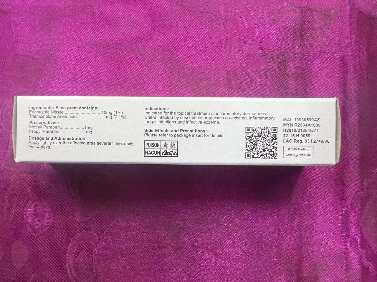 Bioplaceton 15g - Dosage pharma
