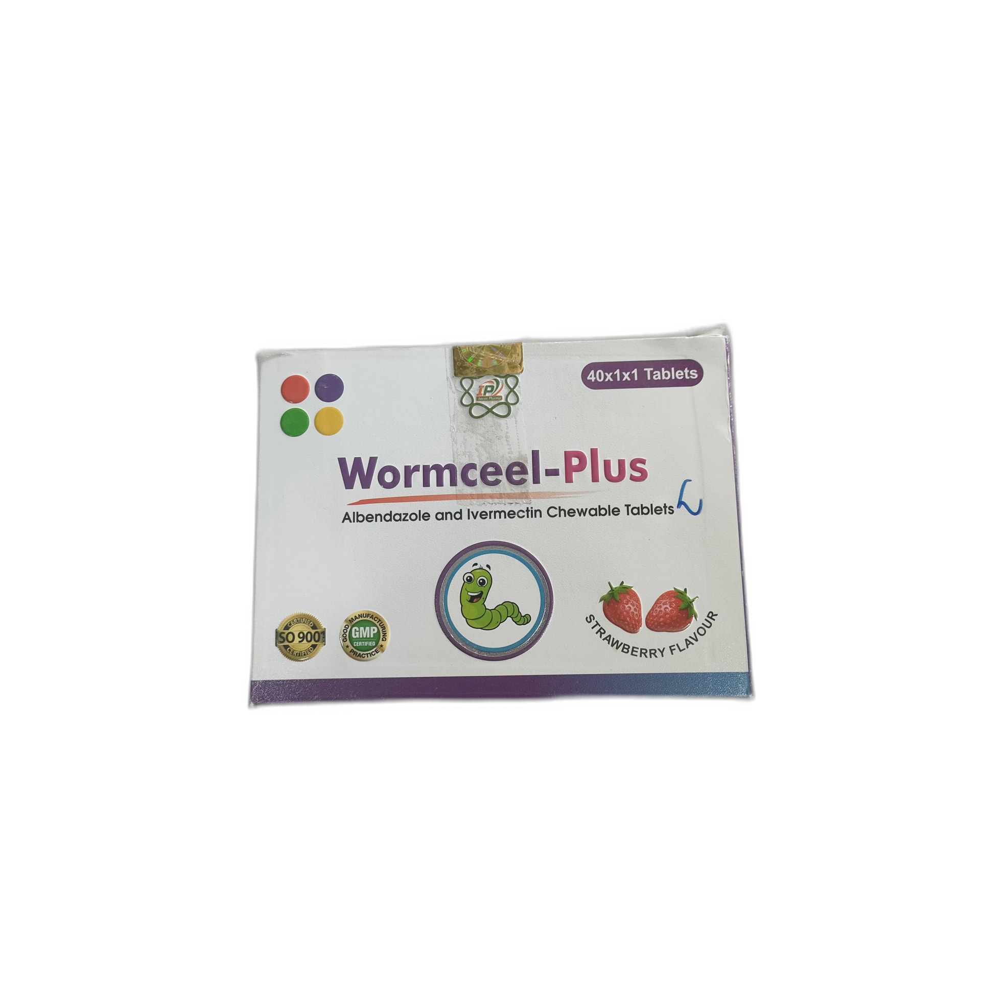 Wormceel-Plus Albendazole 400 mg + Ivermectin 6 mg per tablet - PONLEU DOUNG DARA PHARMACY