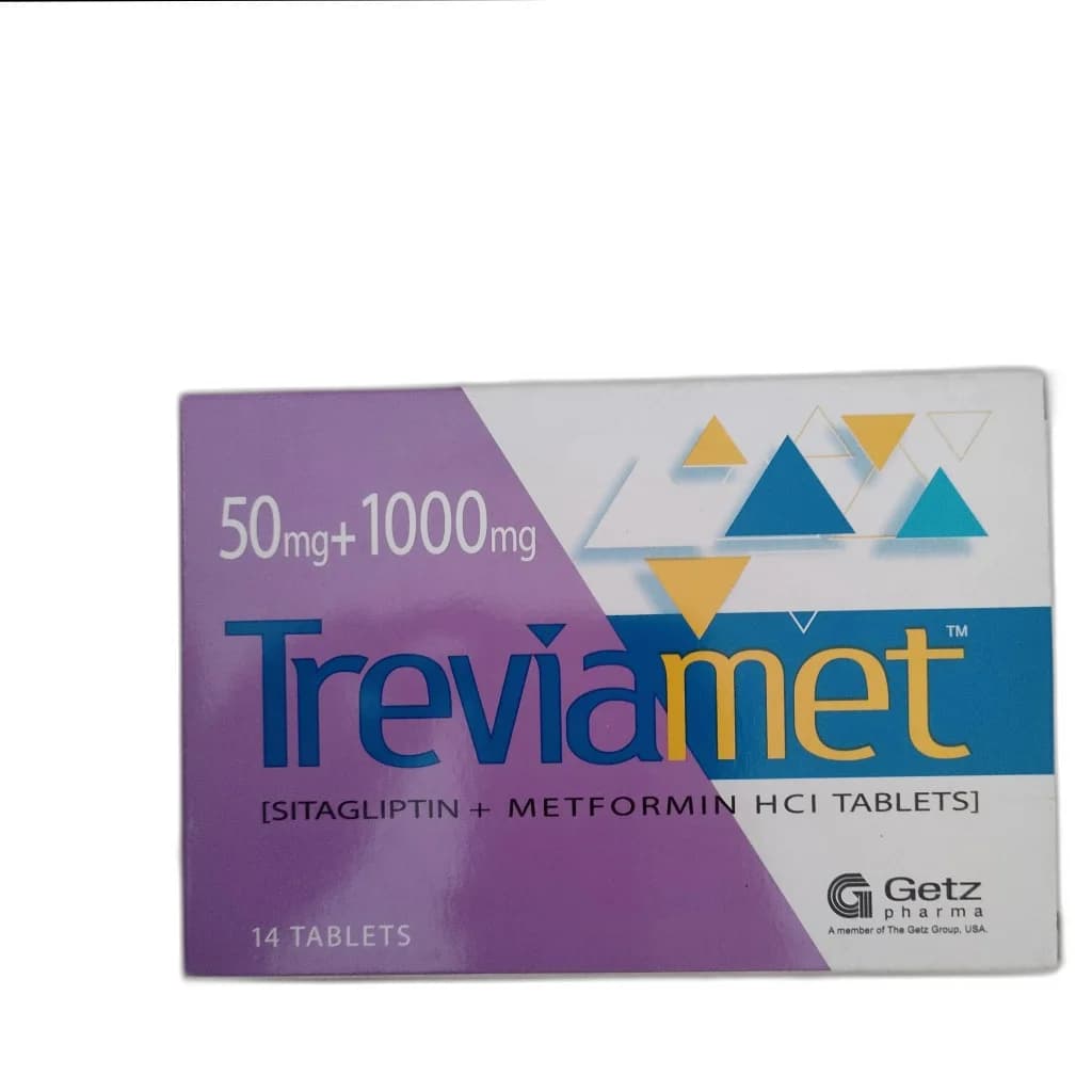 Treviamet 50 mg + 1000 mg
