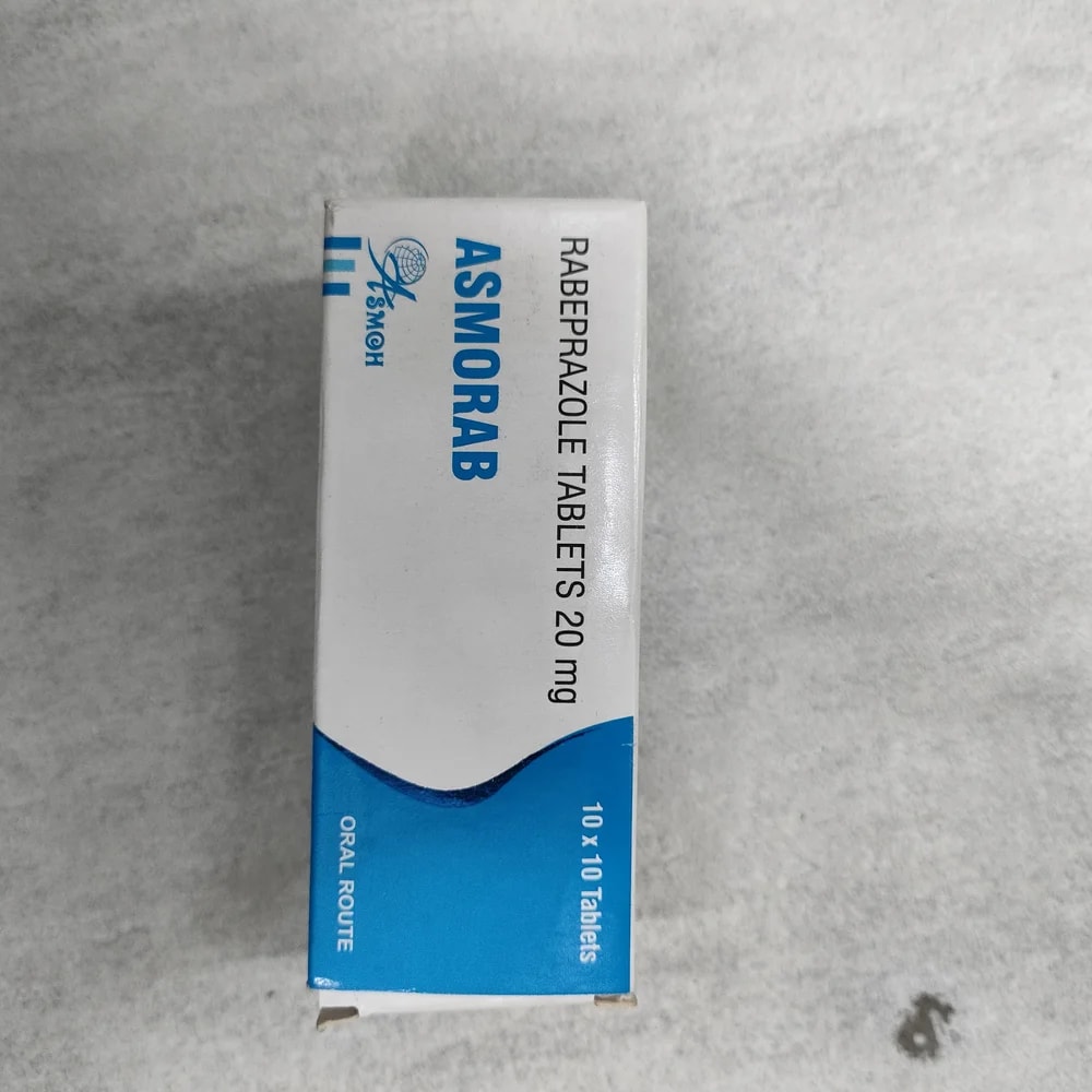 Asmorab Rabeprazole 20 mg per tablet - Depot De Pharmacie "A" Kim Houy
